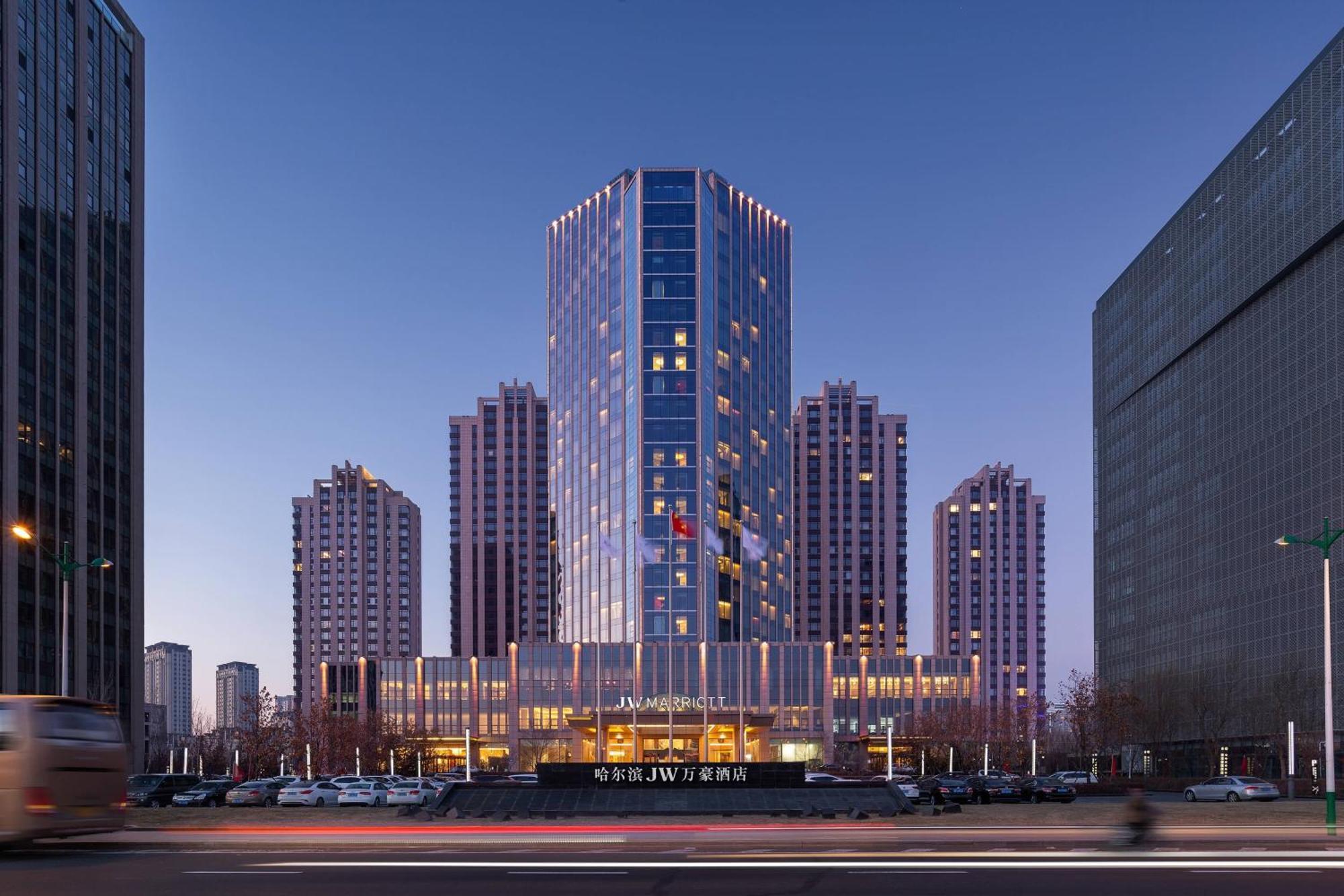 Jw Marriott Hotel Harbin River North Exteriér fotografie